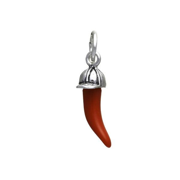 Giovanni Raspini charm Corno Rosso Cappellino argento 925 10992 - Capodagli 1937