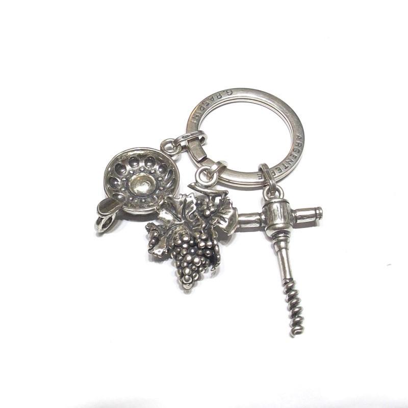 Giovanni Raspini portachiavi  Sommelier argento 925 6255 - Gioielleria Capodagli