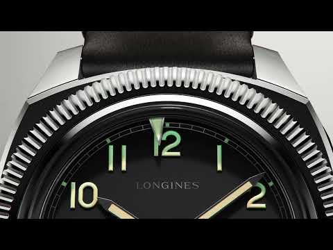 Longines orologio Pilot Majetek Box Edition 43mm nero automatico acciaio L2.838.4.53.9