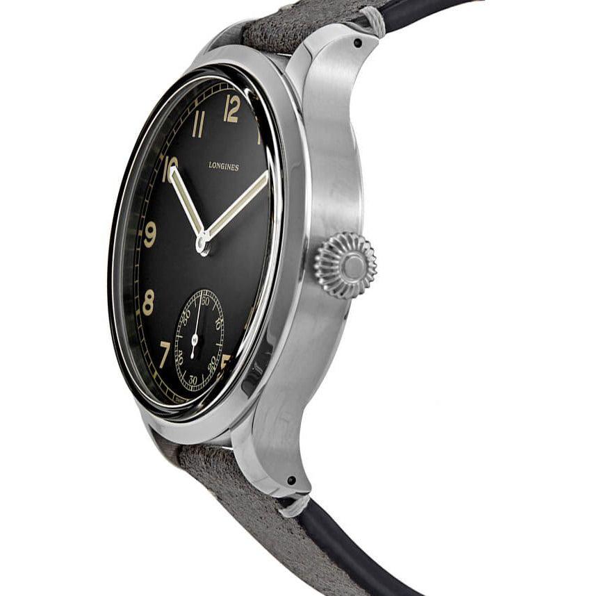 Longines orologio uomo Heritage Military 43mm acciaio carica manuale L2.826.4.53.2 - Capodagli 1937