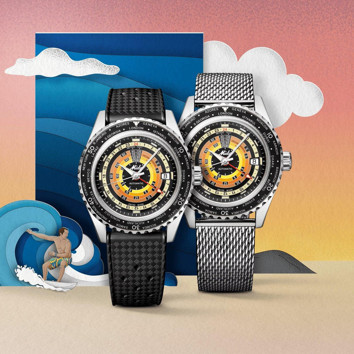 Mido orologio Ocean Star Decompression Worldtimer Special Edition 40mm nero automatico acciaio M026.829.17.051.00 - Capodagli 1937