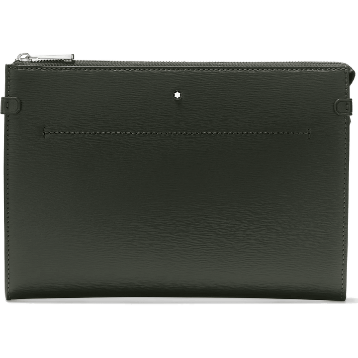Montblanc borsello clutch Meisterstück 4810 Deep Forest verde 129241 - Capodagli 1937