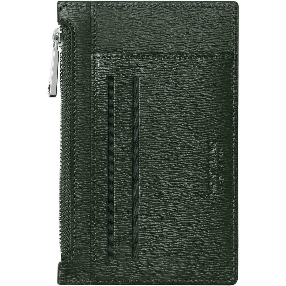 Montblanc custodia 8 scomparti con tasca con cerniera Meisterstück 4810 Deep Forest verde 129256 - Capodagli 1937