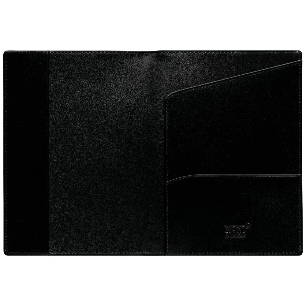 Montblanc custodia per passaporto Meisterstück nero 35285 - Gioielleria Capodagli