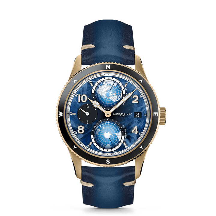Montblanc orologio 1858 Geosphere 0 Oxygen Limited Edition 1786 pezzi 129415 - Capodagli 1937