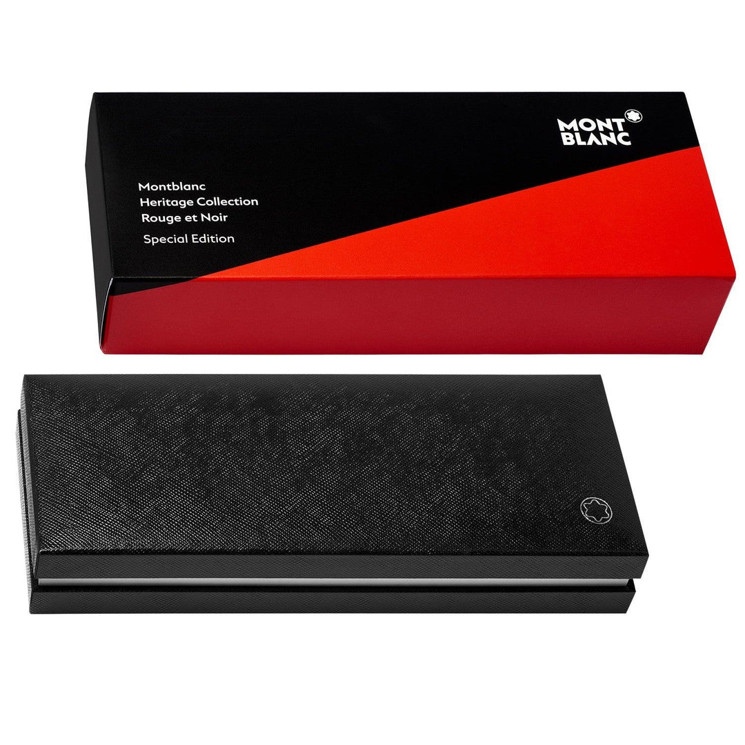 Montblanc penna a sfera Heritage Collection Rouge et Noir Edizione Speciale nera 114724 - Gioielleria Capodagli