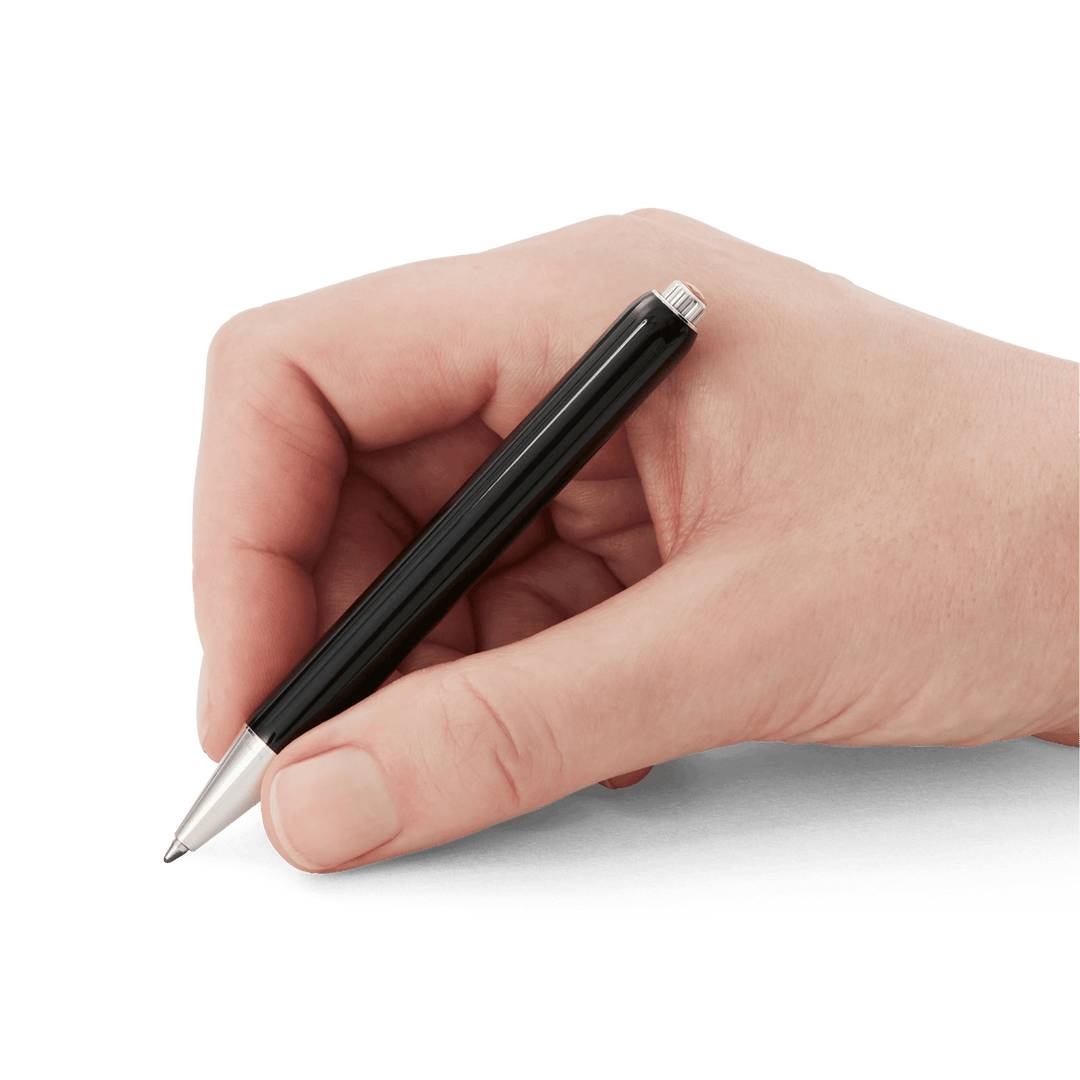 Montblanc penna a sfera Montblanc Heritage Rouge et Noir Baby edizione speciale nera 127853 - Capodagli 1937