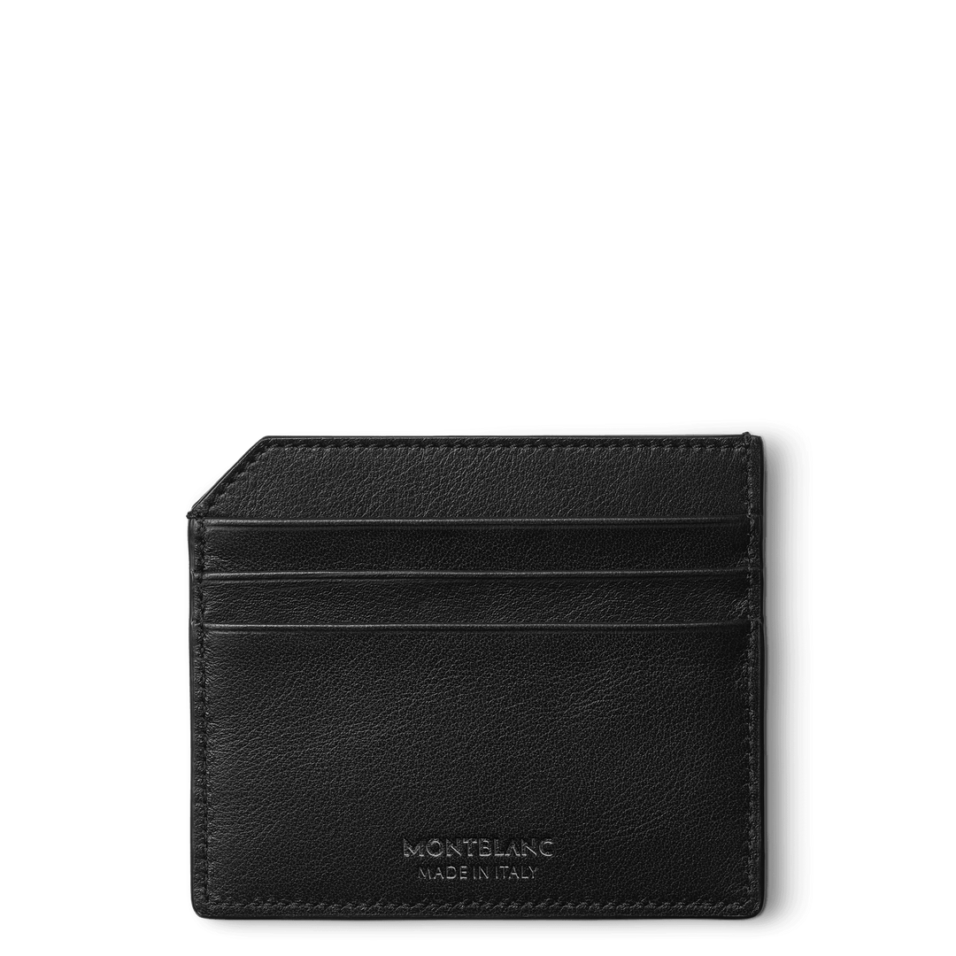 Montblanc porta carte 6 scomparti Meisterstück Selection Soft nero 130049 - Capodagli 1937