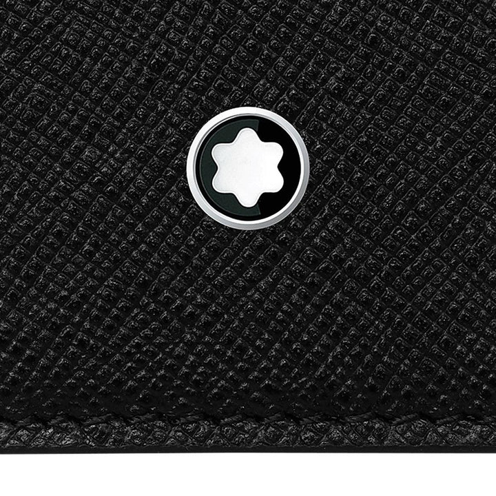 Montblanc porta carte di credito tascabile 3 scomparti Montblanc Sartorial nero 128582 - Capodagli 1937