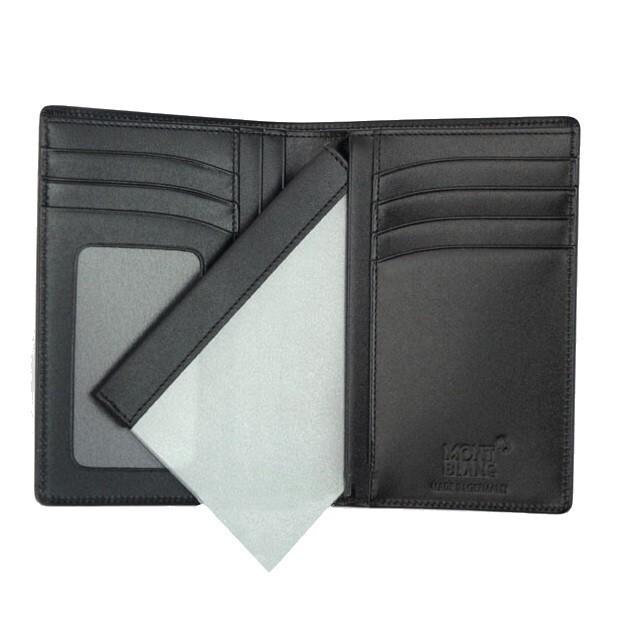 Montblanc portafoglio 7 scomparti e porta documento d&