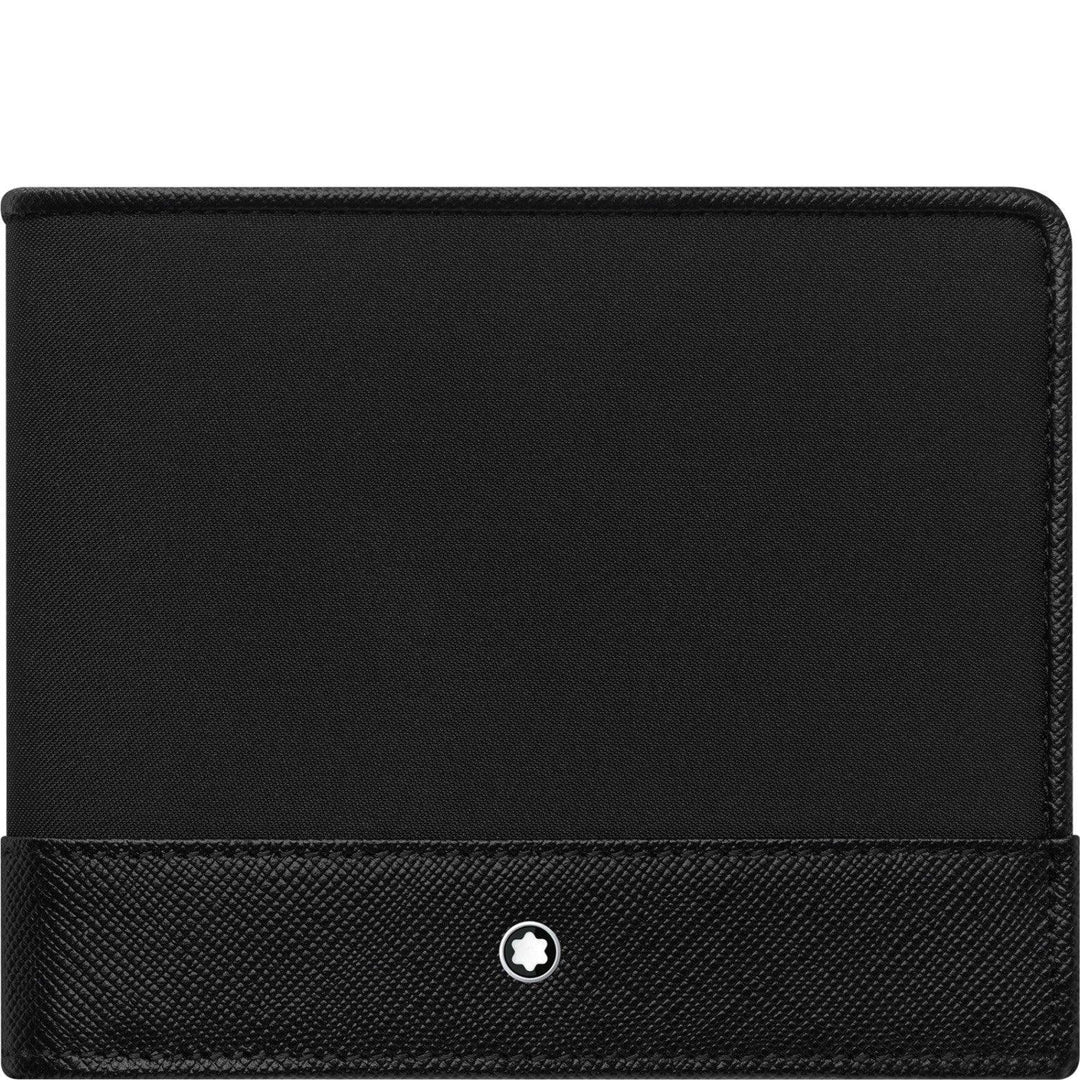 Montblanc portafoglio 8 scomparti Sartorial Jet nero 118393 - Gioielleria Capodagli