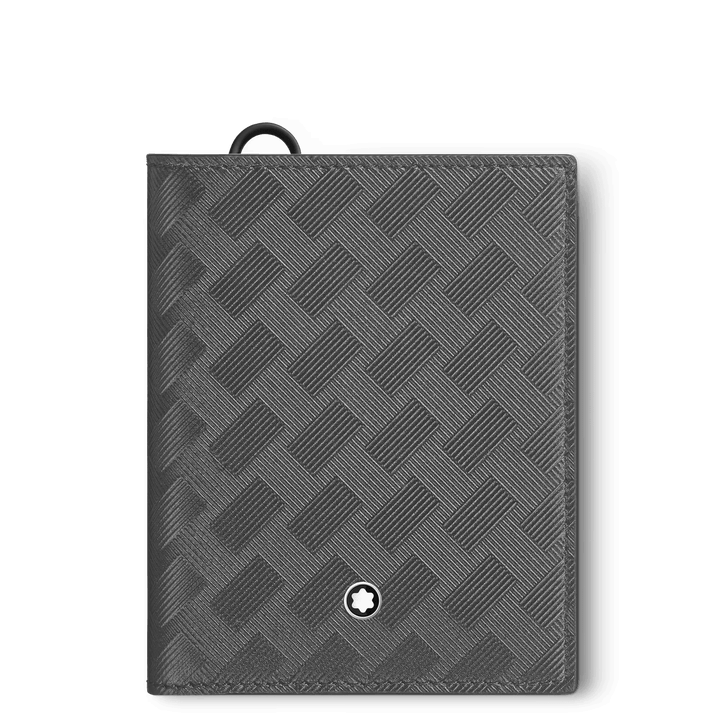 Montblanc portafoglio compatto 6 scomparti Montblanc Extreme 3.0 grigio 130256 - Capodagli 1937