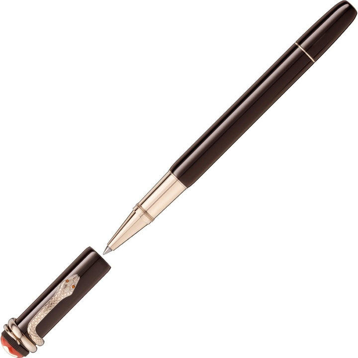 Montblanc roller Heritage collection Rouge &amp; Noir Tropic Brown special edition 116552 - Gioielleria Capodagli