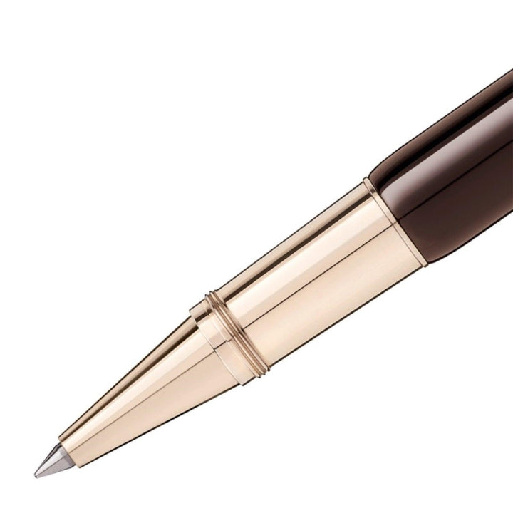 Montblanc roller Heritage collection Rouge &amp; Noir Tropic Brown special edition 116552 - Gioielleria Capodagli