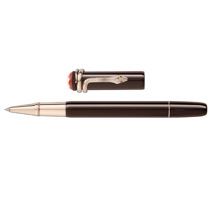 Montblanc roller Heritage collection Rouge &amp; Noir Tropic Brown special edition 116552 - Gioielleria Capodagli