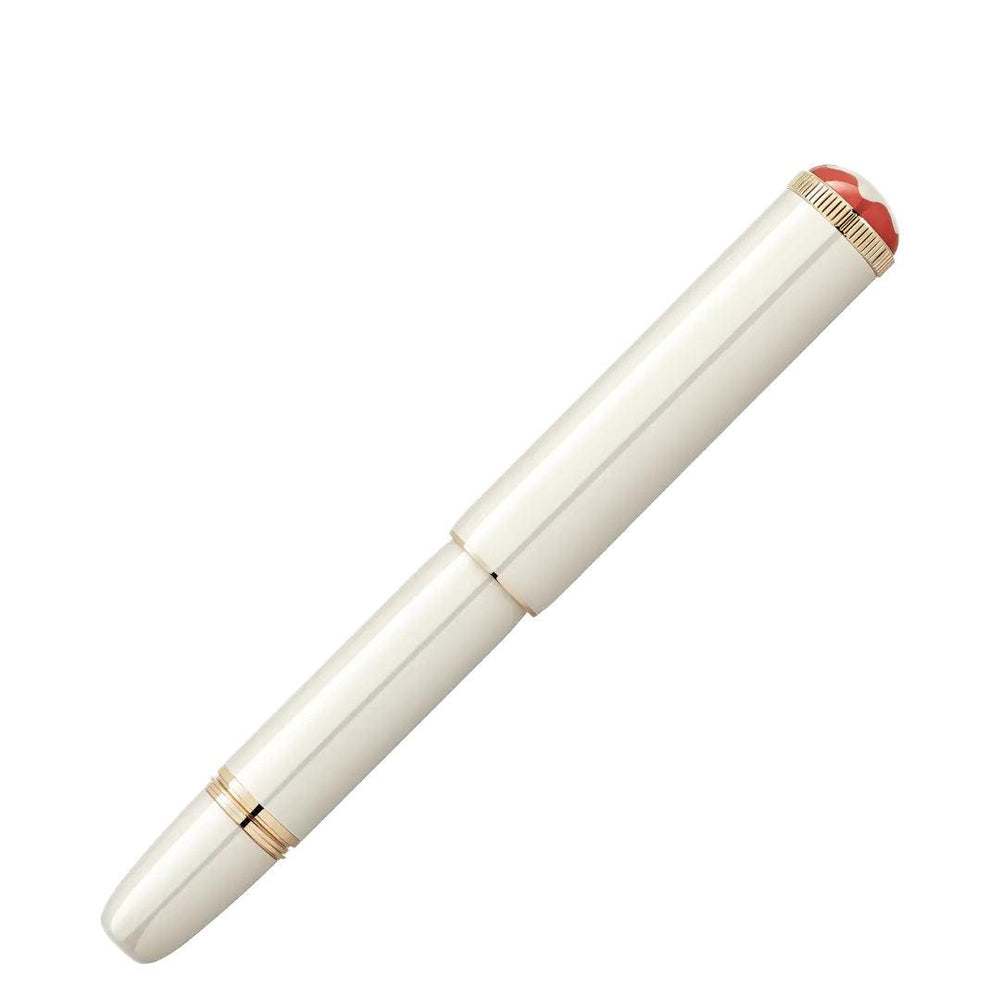 Montblanc stilografica Montblanc Heritage Rouge et Noir “Baby” Edizione Speciale Color Avorio punta F 128120 - Capodagli 1937