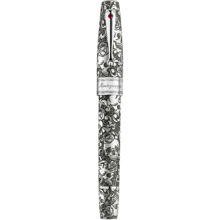 Montegrappa roller Skulls &amp; Roses Extra La Rinascita limited edition ISSKNRSE - Capodagli 1937