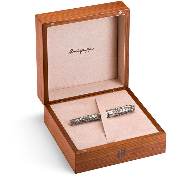Montegrappa stilografica Skulls &amp; Roses Extra La Rinascita limited edition ISSKN-SE - Capodagli 1937