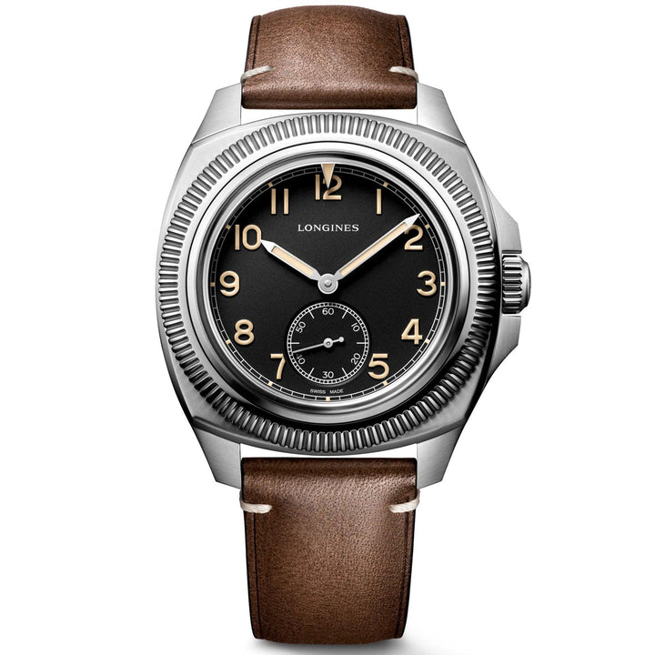Orologio Longines Pilot Majetek Box Edition 43mm nero automatico acciaio L2.838.4.53.9 - Capodagli 1937