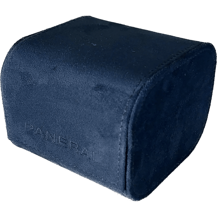 Panerai astuccio custodia per orologio pelle scamosciata blu PAM-CS-BOX - Capodagli 1937