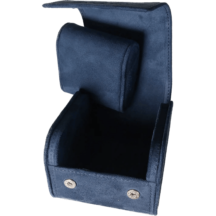 Panerai astuccio custodia per orologio pelle scamosciata blu PAM-CS-BOX - Capodagli 1937