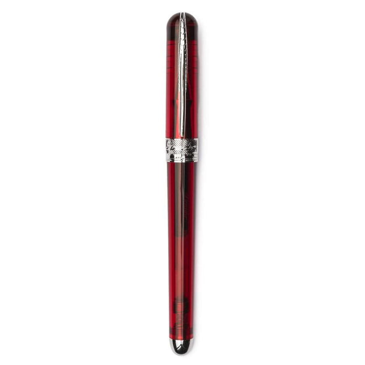 Pineider penna roller Avatar UR Demo Metal Roller Wine Red PP3402378 - Capodagli 1937
