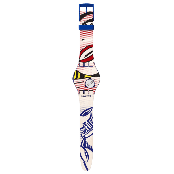 Swatch orologio Girl di Roy Lichtenstein Special Edition Moma Originals New Gent 41mm SUOZ352 - Capodagli 1937