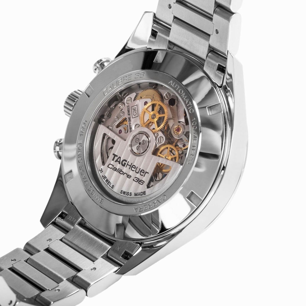 TAG Heuer orologio Carrera Calibre 36 Flyback 43mm cronografo automatico CAR2B10.BA0799 - Gioielleria Capodagli