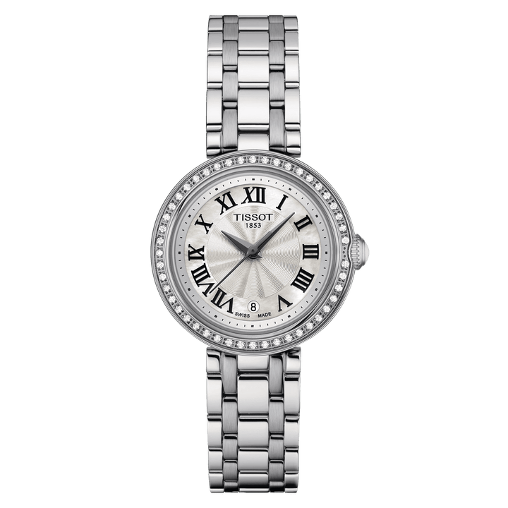 Tissot orologio Bellissima Small Lady 26mm argento diamanti quarzo acciaio T126.010.61.113.00 - Capodagli 1937