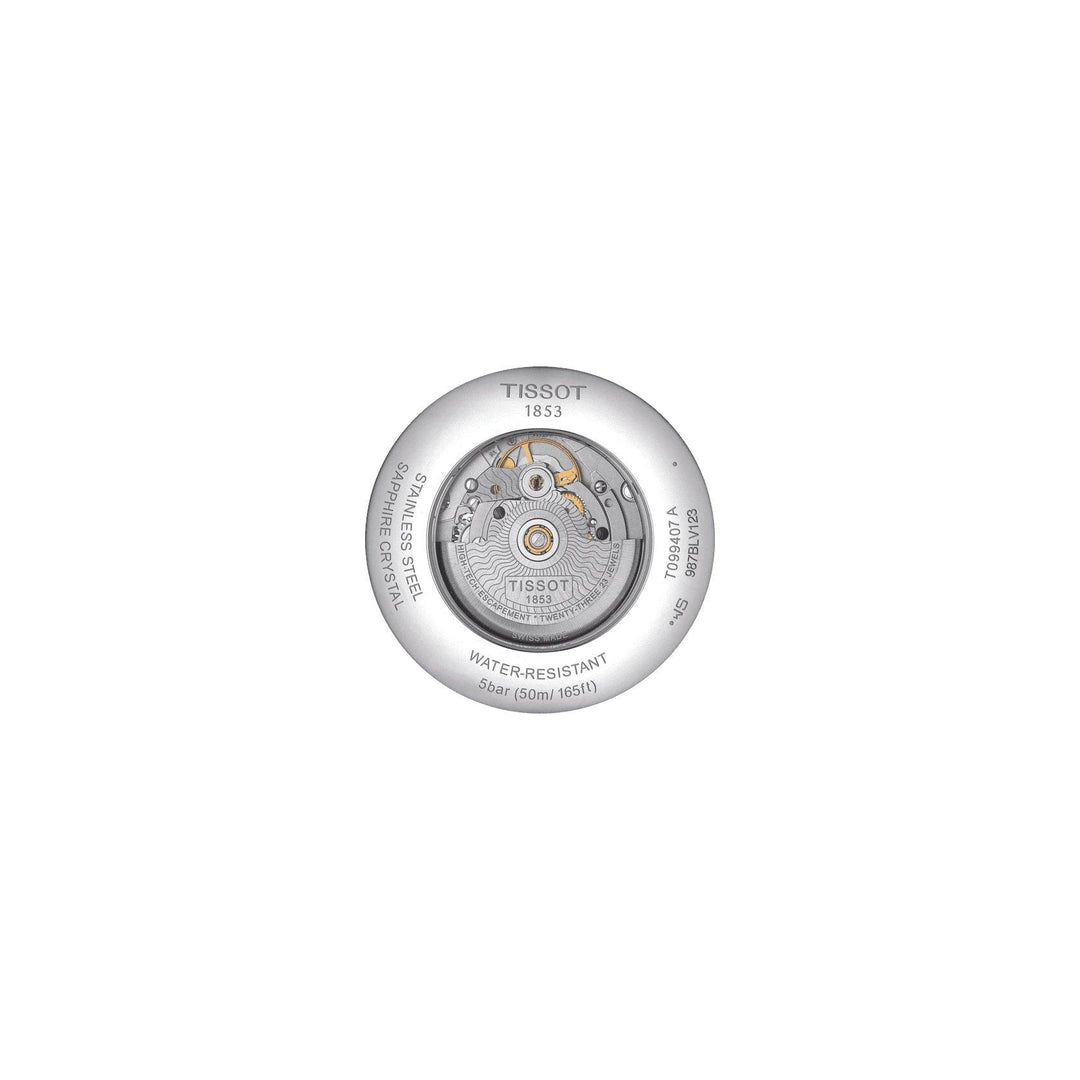 Tissot orologio Chemin des Tourelles Powermatic 80 42mm blu automatico acciaio T099.407.11.048.00 - Capodagli 1937