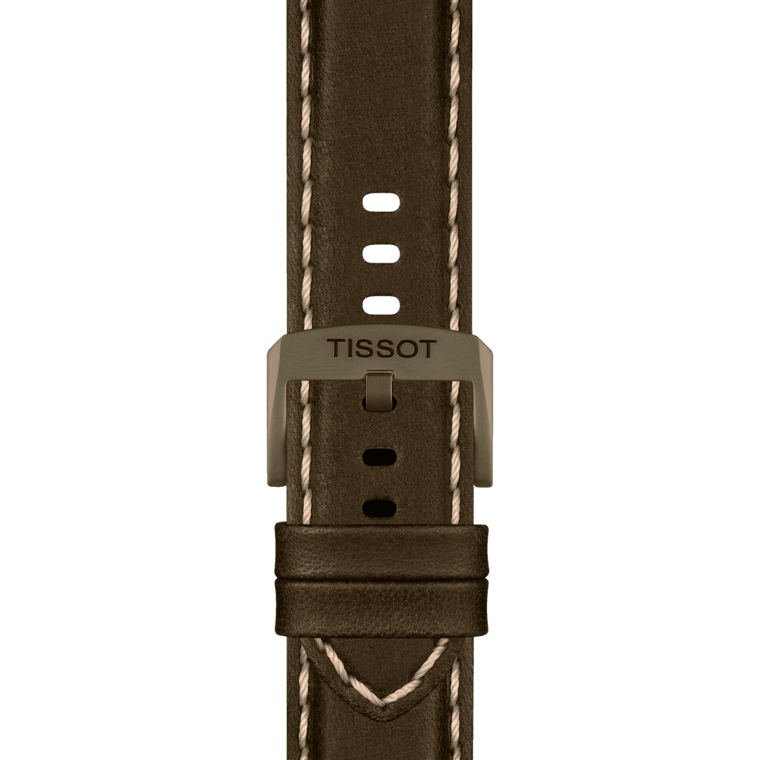 Tissot orologio Chrono XL 45mm kaki quarzo acciaio finitura PVD kaki T116.617.36.092.00 - Capodagli 1937
