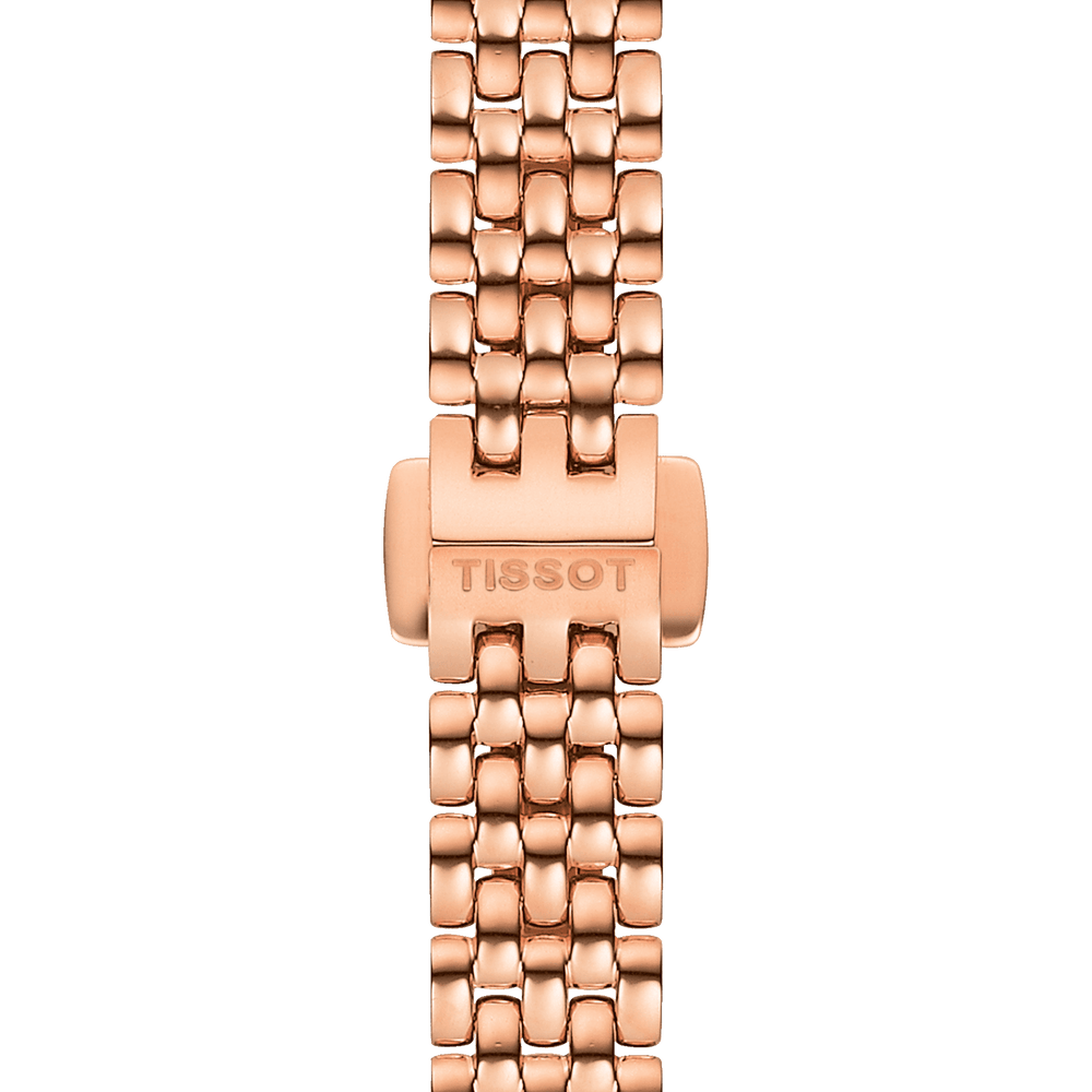 Tissot orologio Lovely 19,50mm madreperla quarzo acciaio finitura PVD oro rosa T058.009.33.111.00 - Gioielleria Capodagli