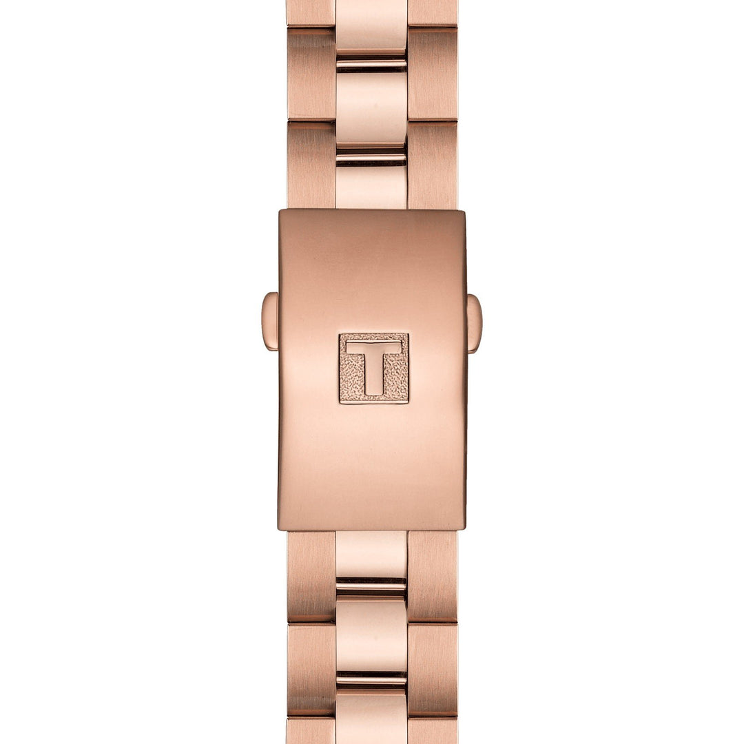 Tissot orologio uomo PR 100 Sport Chic Chronograph 38mm acciaio pvd oro rosa quarzo T101.917.33.116.00 - Gioielleria Capodagli