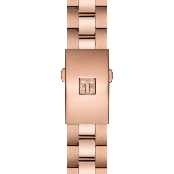 Tissot orologio uomo PR 100 Sport Chic Chronograph 38mm acciaio pvd oro rosa quarzo T101.917.33.116.00 - Gioielleria Capodagli